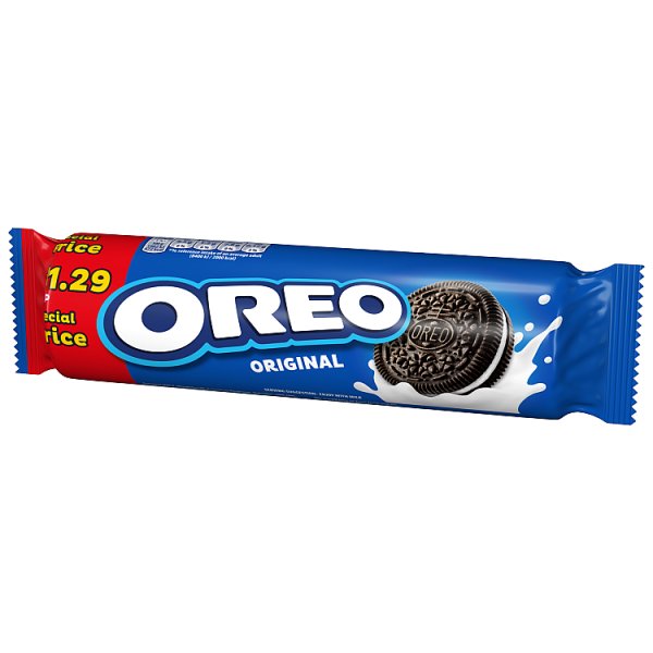 Oreo Original Vanilla Sandwich Biscuits 154g — Pack of 16