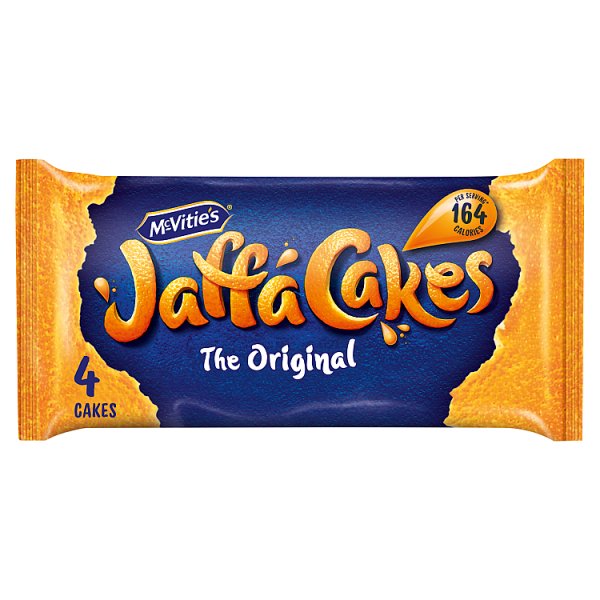 McVitie's Jaffa Cakes Snack Packs 4-Biscuit — Pack of 20