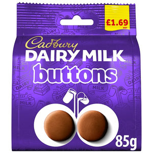 Cadbury Dairy Milk Buttons Chocolate Bag 85g