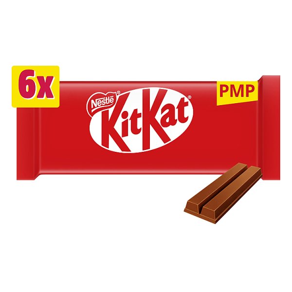 KitKat 2 Finger Milk Chocolate 6-Pack — Pack of 20