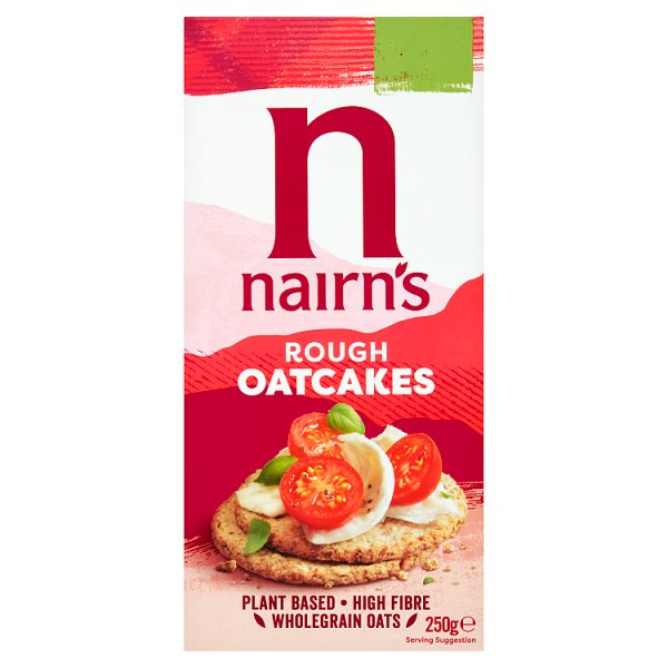 Nairn's Rough Oatcakes 250g — Pack of 8