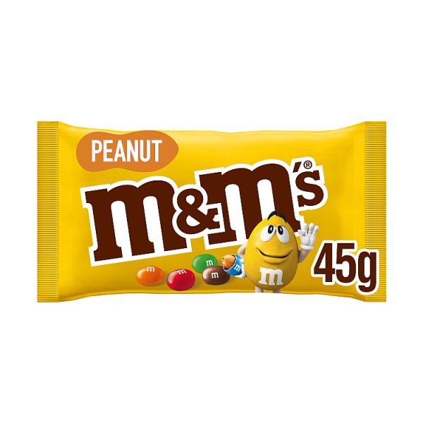 M&M'S Milk Chocolate Crunchy Peanut Bag 45g