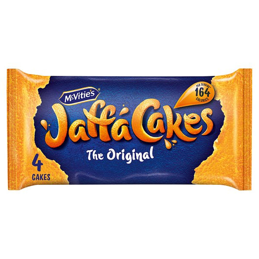 McVitie's Jaffa Cakes Snack Packs 4-Biscuit — Pack of 20