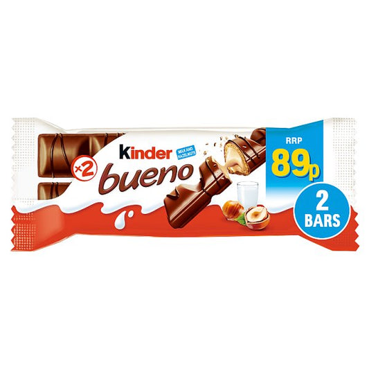 Kinder Bueno Milk & Hazelnut 43g