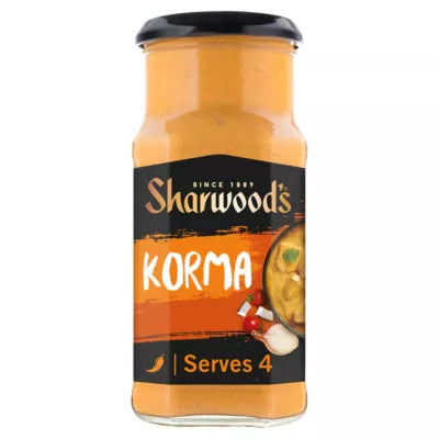 Sharwood's Indian Korma Curry Cooking Sauce 420g