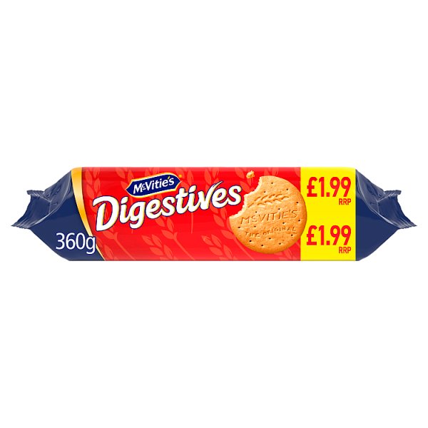 McVitie's Digestives The Original 360g — Pack of 12