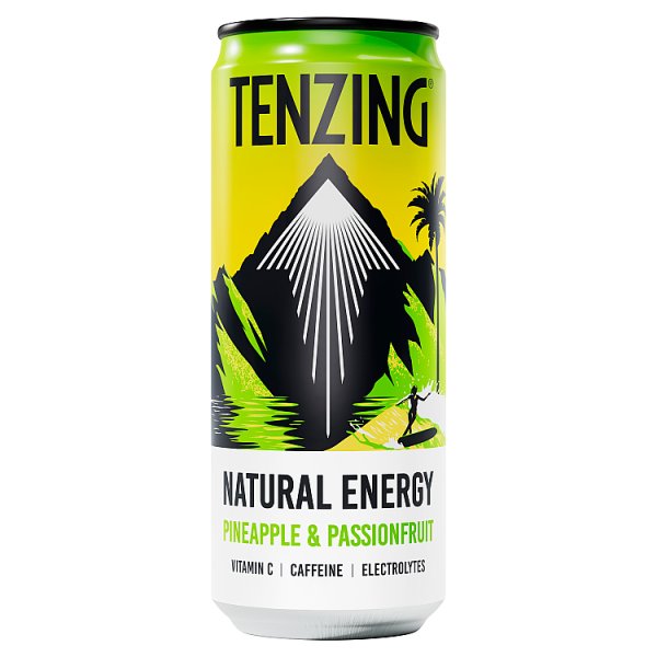 TENZING Natural Energy + BCAA Pineapple & Passionfruit 330ml