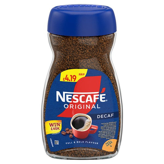 Nescafe Original Decaf Instant Coffee 95g