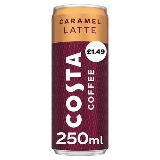 Costa Coffee Caramel Latte Iced Coffee 250ml