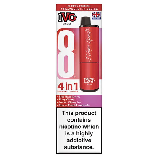 IVG 2400 Cherry Edition Kit