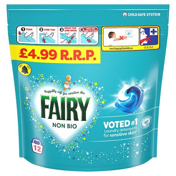 Fairy Non Bio The Big One PODS, 12 Washes
