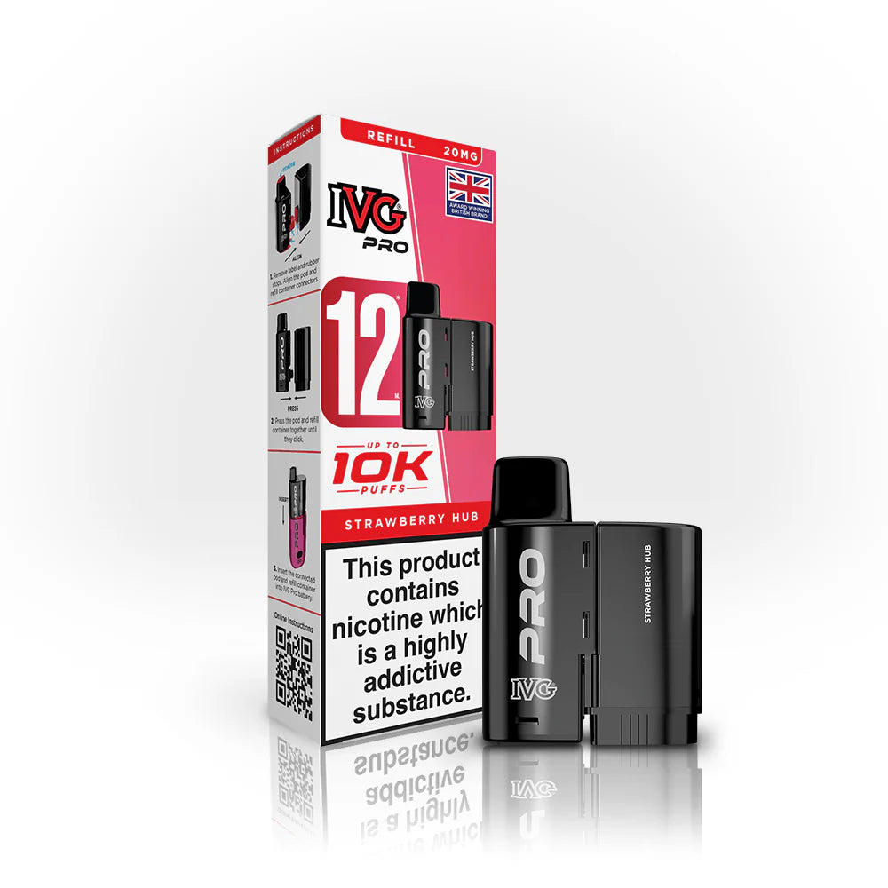 IVG PRO Refill Pod - 20mg - Strawberry Hub