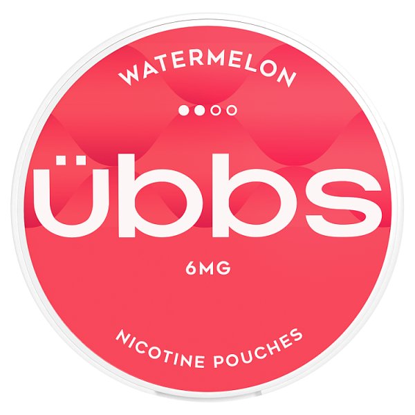Übbs Watermelon Nicotine Pouches 6mg