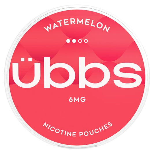 Übbs Watermelon Nicotine Pouches 6mg