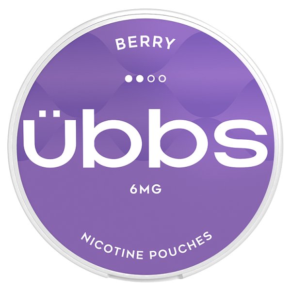Übbs Berry Nicotine Pouches 6mg
