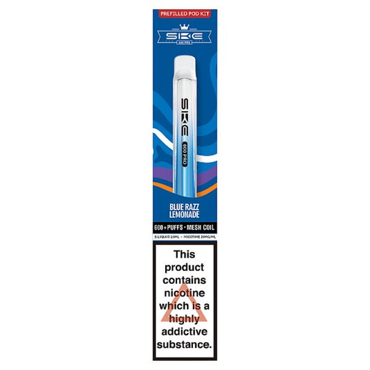 SKE BAR Prefilled Vape Kit - 20mg - Blue Razz Lemonade