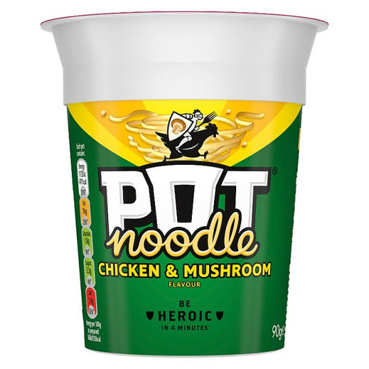 Pot Noodle Standard Pot Chicken & Mushroom 90g
