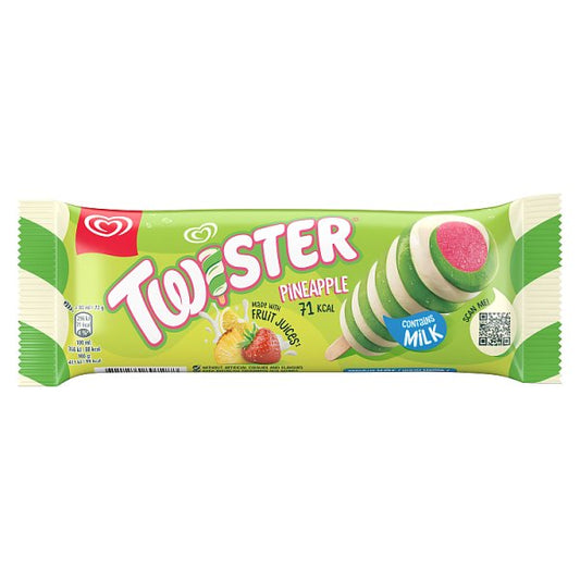 Twister Pineapple Ice Cream Lolly 80ml